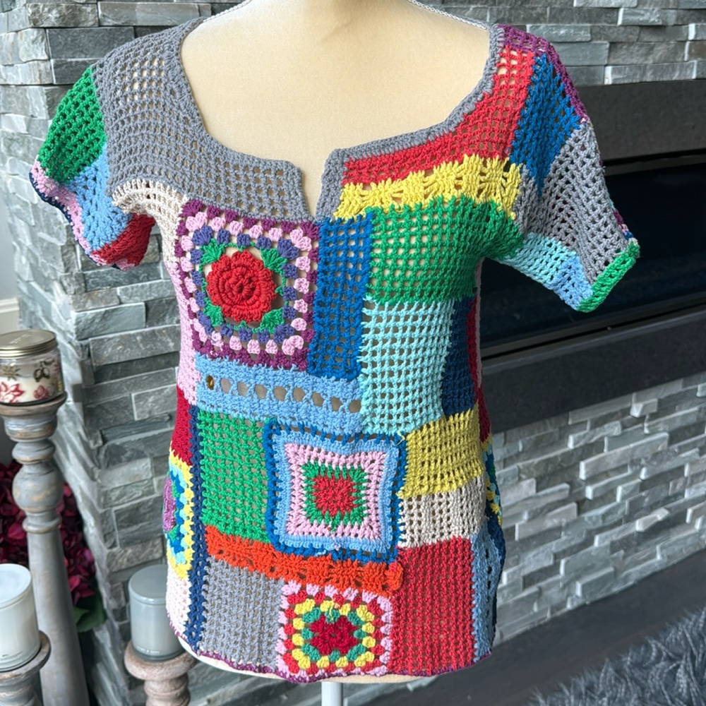 Free People All Hand Knit Crochet. Editorial List.